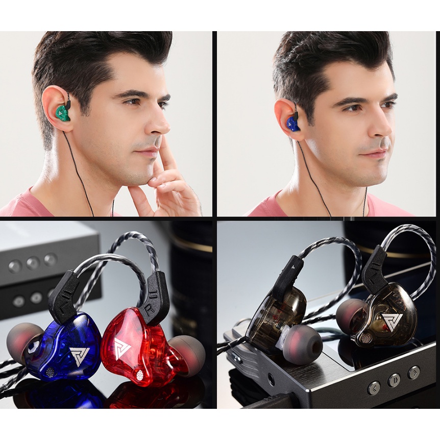Tai Nghe Chống Ồn QKZ AK6 PRO Bass Siêu Khủng, AK2 Âm Thanh Cực Đỉnh, Nghe Nhạc Chơi Game Đỉnh Cao, Bảo Hành 12 Tháng