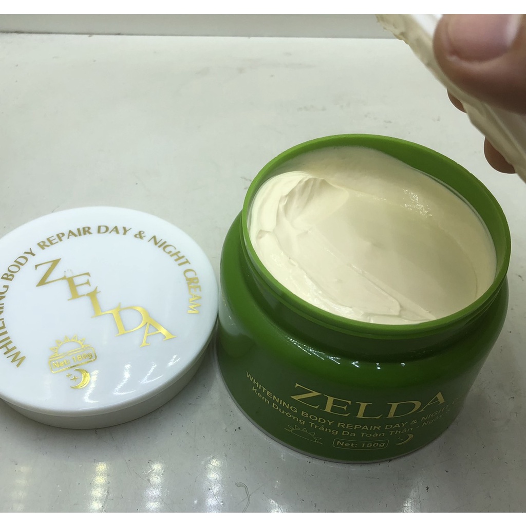 Kem Zelda Z12 toàn thân body cao cấp dưỡng trắng chống nắng giữ ẩm 180g