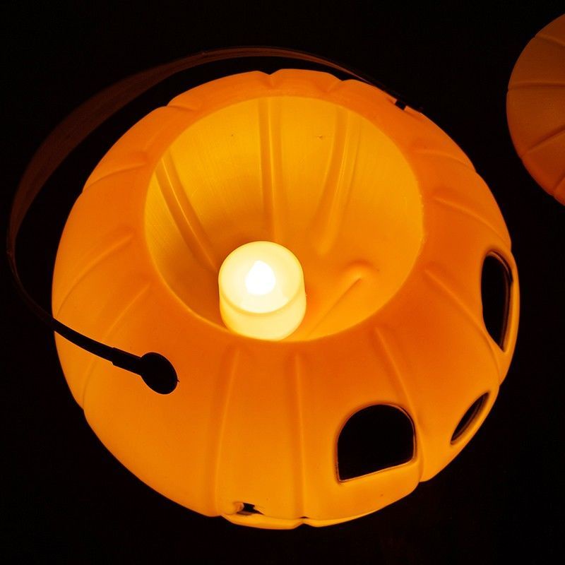 Xô Đựng Kẹo Bí Ngô Trang Trí Halloween