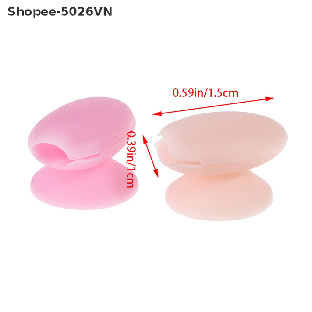 Bộ 5 Vỏ Bọc Silicone Bảo Vệ Cọ Trang Điểm Môi