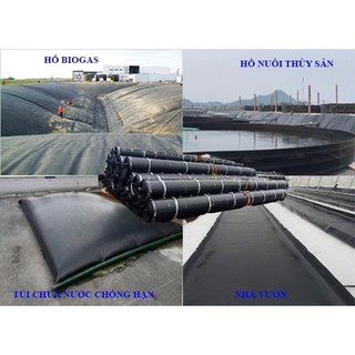 BẠT LÓT HỒ CÁ KOI HDPE KHỔ 5m x 1m dày 0.3mm