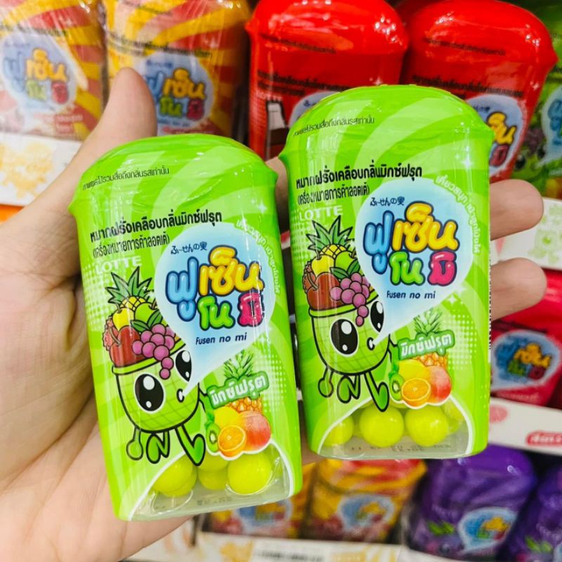 Kẹo Gum Lotte Thái Lan Nhiều Vị Hộp 15G