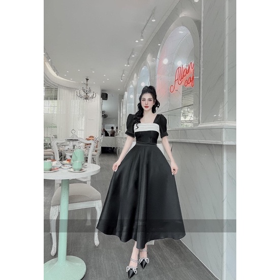 ĐẦM DÀI NƠ SAU BIGSIZE