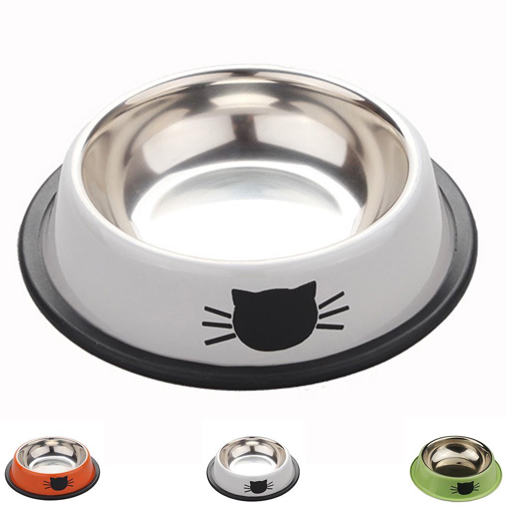 Bát Đựng Thức Ăn Nước Uống Bằng Thép Không Gỉ Dành Cho Chó Mèo