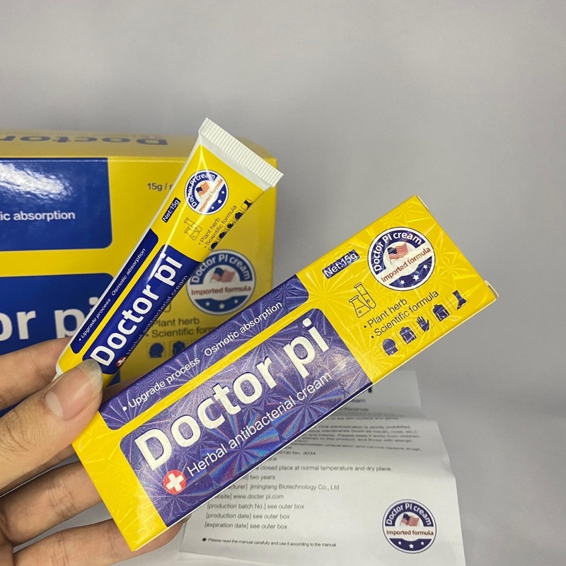 Kem bôi viêm da Doctor Pi - com bo 7 tuýp - hàng chuẩn nhập Mỹ