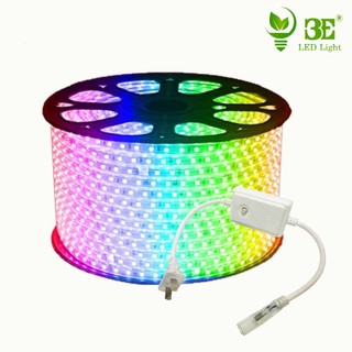 Combo 1 mét led dây rgb nhiều màu kèm nguồn chớp điều chỉnh