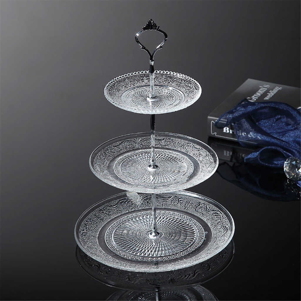 Thanh giá đỡ bánh 2 / 3 tầng có quai cầm hình vương miện