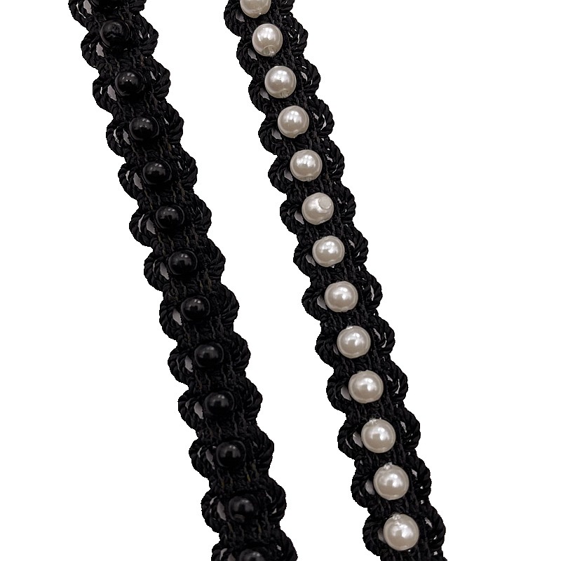 1189437 Băng Đô Ren Đính Ngọc Trai 1CM Cho Cô Dâu
