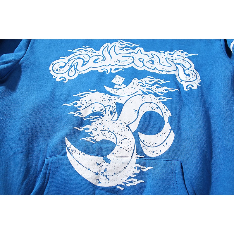 Áo Hoodie Dáng Rộng Phong Cách Hip Hop Đường Phố Cá Tính Cho Nam
