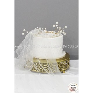 Đế khay bánh lẻ trắng/hồng/gold