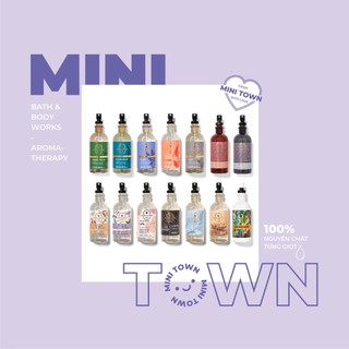 Xịt thơm tinh dầu Xịt gối thư giãn Bath & Body Works Aromatherapy Essential Mist Stress Relief Sleep Love