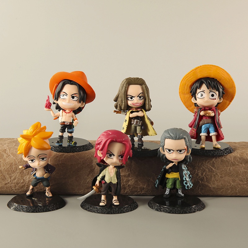 Mô Hình Luffy, Mô Hình One Piece Sắc Sảo Nhựa PVC Cao Cấp 8 cm Stoys