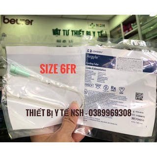 ❤️[SIZE 6Fr] Ống Dây cho ăn,nuôi ăn bón sữa- dây thông xông dạ dày KANGAROO Argyle Feeding Tube Covidien cho trẻ sơ sinh