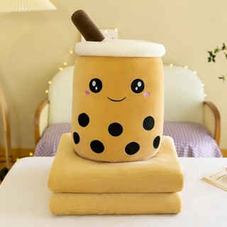 Bộ Chăn Gối Văn Phòng Gấu Bông Thú Nhồi Bông Khủng Long Hà Mã Quả Bơ Xinh 60cm - 2in1 - G80