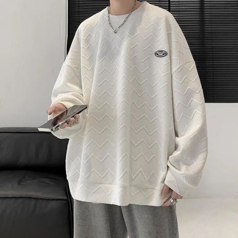 Áo Sweater nỉ Unisex hoạ tiết nổi 3D