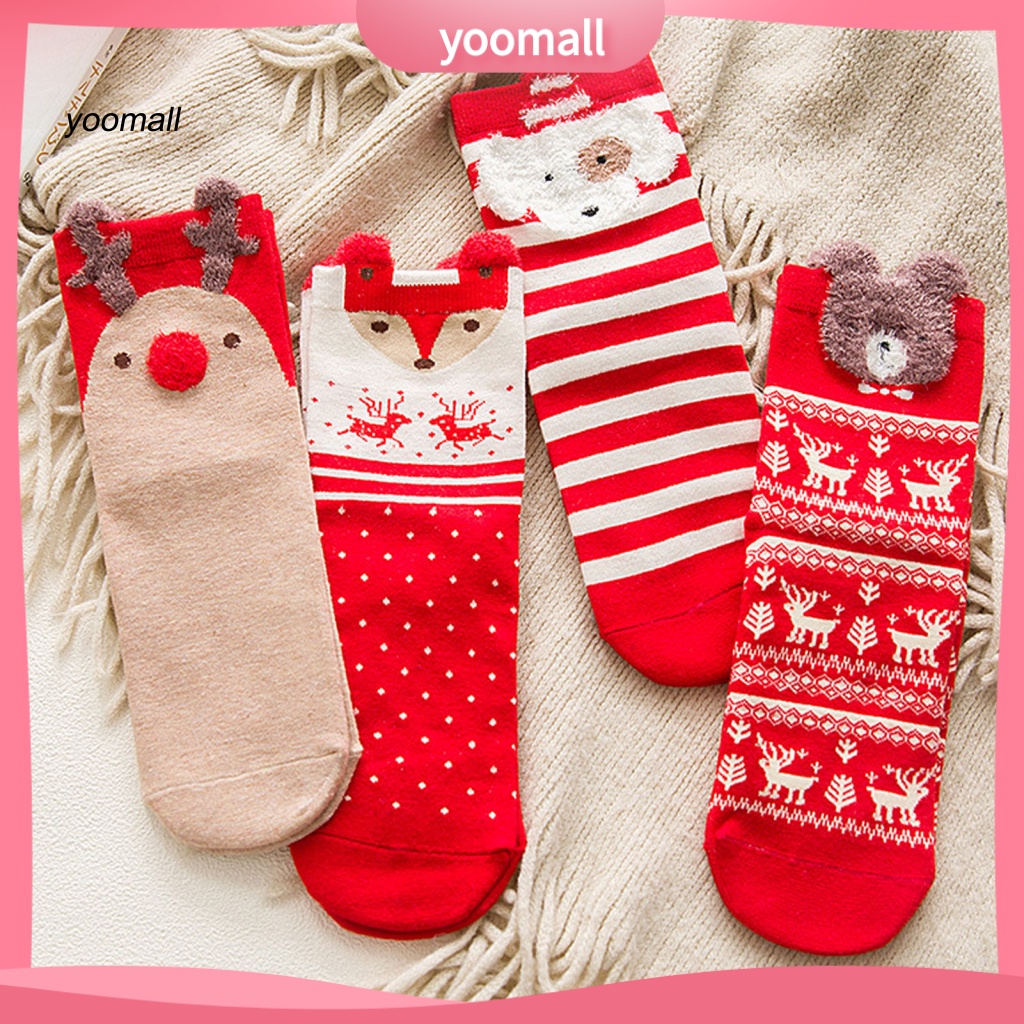 1 Đôi Tất Giáng Sinh Chống Dầu