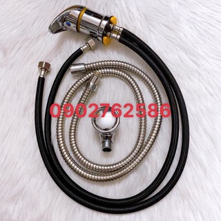Combo gật gù nóng lạnh và vòi sen bàn gội đầu. gật gù và vòi sen giường gội đầu