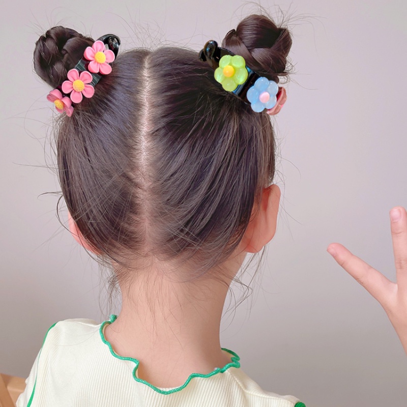 Kẹp Tóc Cố Định Đuôi Ngựa Cao Cấp Dễ Phối Đồ Phong Cách Hàn Quốc Và Nhật Bản Cho Bé