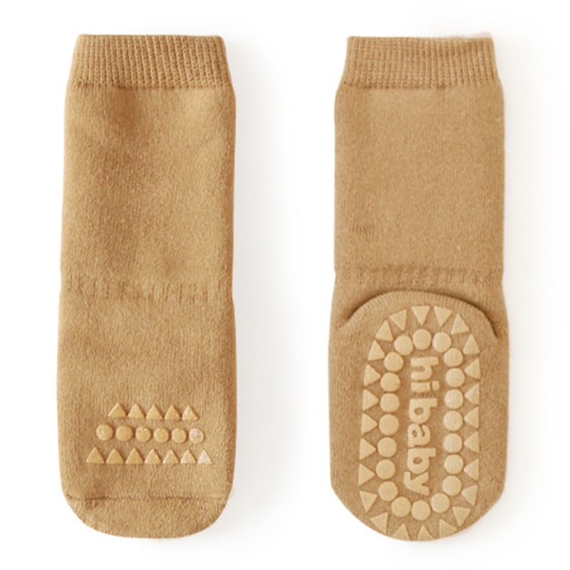 Vớ Cotton Dày Mềm Mại Không Trượt Thời Trang Thu Đông Cho Bé Trai Tập Đi