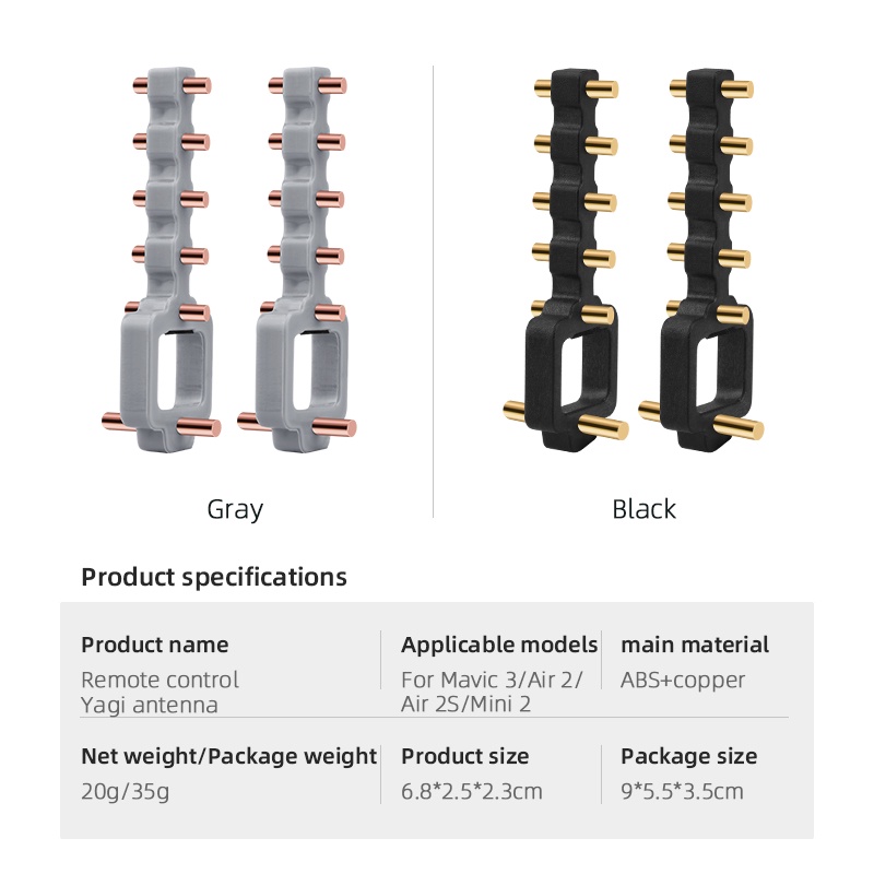 Ăng Ten Khuếch Đại Tín Hiệu 5.8GHz Cho DJI Mavic 3 / Air 2 / 2S / MINI 2 / MINI 3