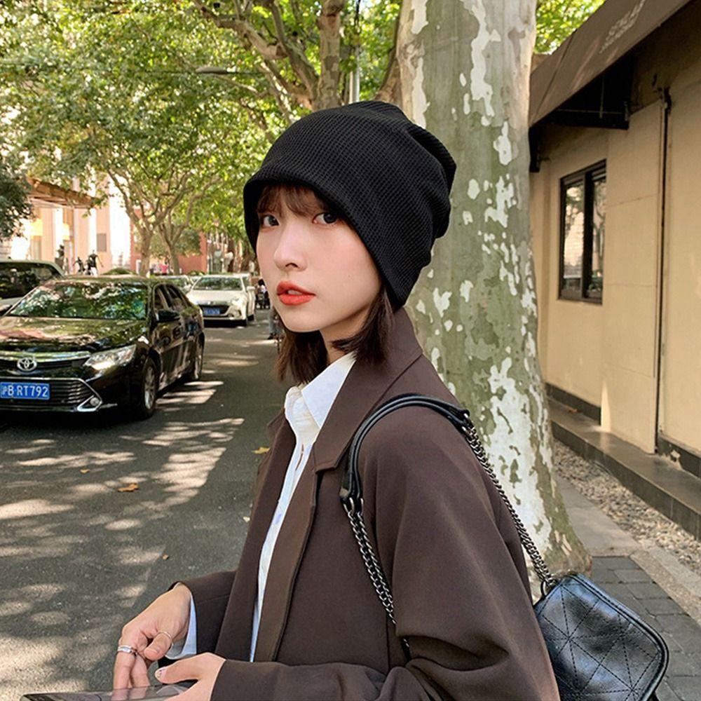 Mũ Beanie Dệt Kim Phong Cách Thời Trang Mới Cho Nam Và Nữ