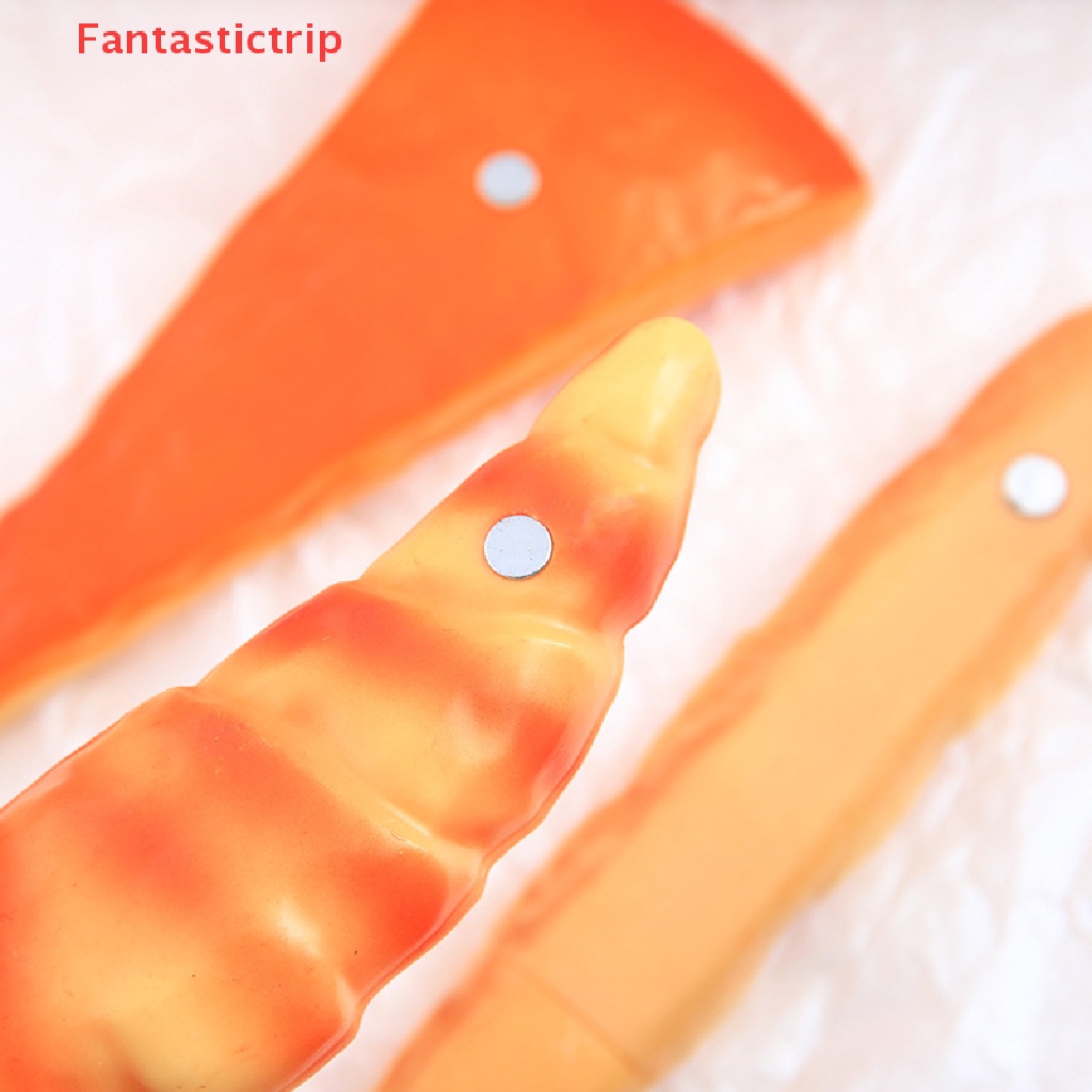 [Fantastictrip] Bút Bi Hình Bánh Mì / Pizza / Hot Dog Dễ Thương 0.7MM Vui Nhộn Mới Lạ Làm Quà Tặng Cho Học Sinh / Văn Phòng
