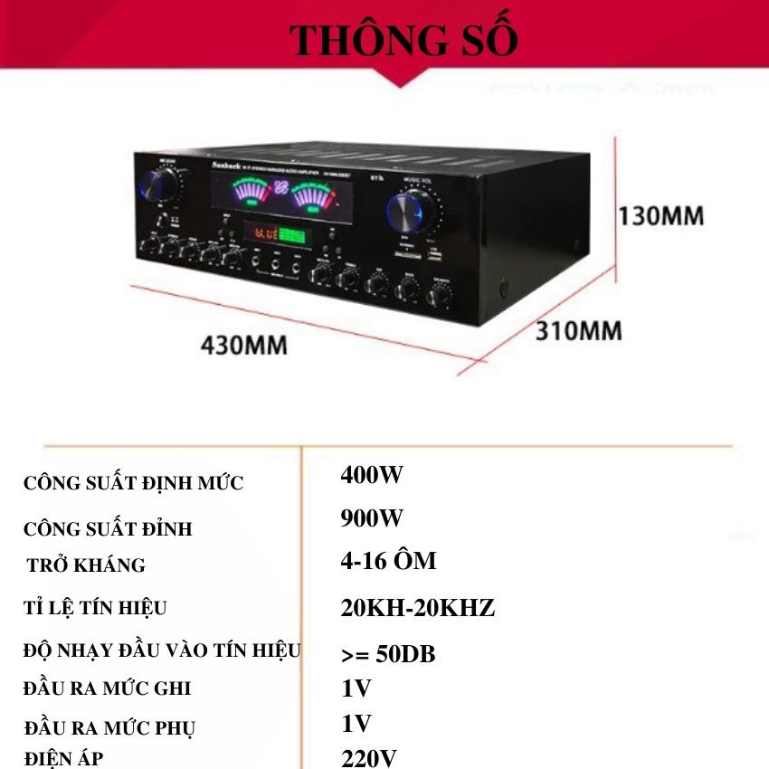 Âmly karaoke mini, Amly Bluetooth sunbuck av-999av Công Suất Lớn Âm Thanh Hay, Âm Bass Chuẩn, Kết Nối bluetooth 5.0