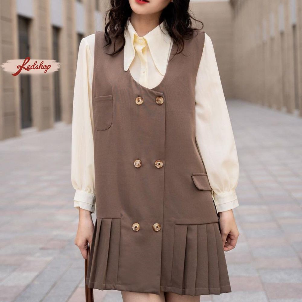 Váy, đầm công sở đi chơi thời trang Hàn Quốc Red Shop.official.store_29206,29205