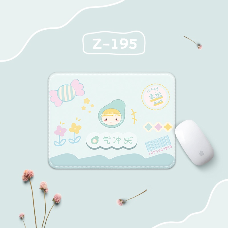 Miếng Lót Chuột Máy Tính Chống Mài Mòn Họa Tiết Hoạt Hình Dễ Thương