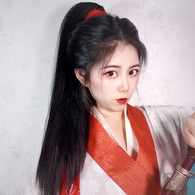 Bộ Tóc Giả Dài Kiểu Hán Phục Trung Hoa Cá Tính Cho Nam