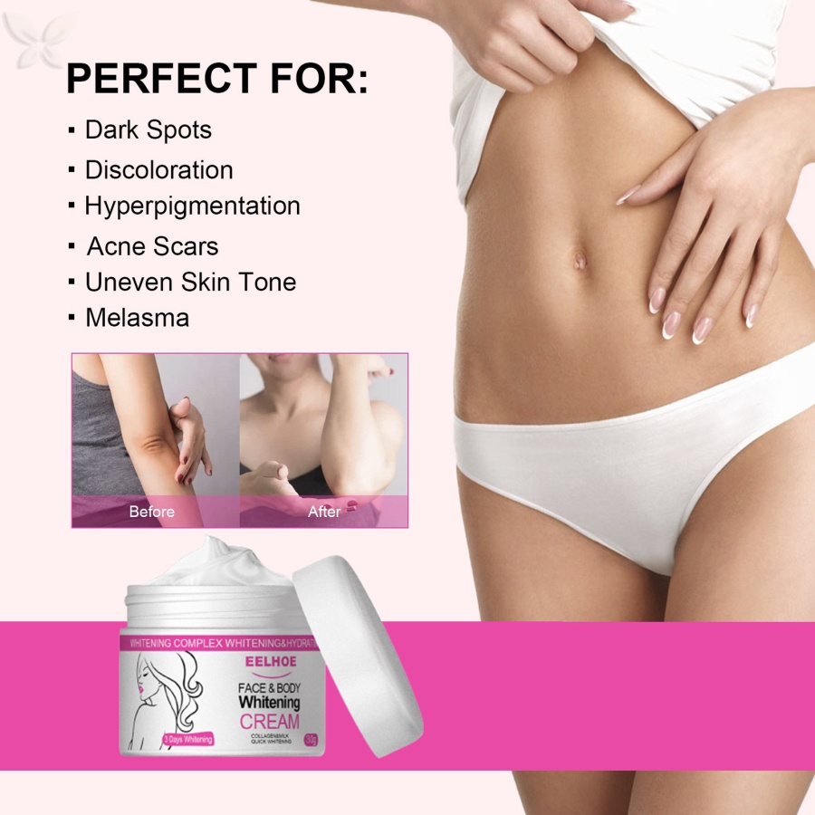 Jmmz Kem Làm Trắng Da Dưới Mắt Cá Chân / Đầu Gối / Vùng Kín Dưỡng Ẩm Làm Sáng Da