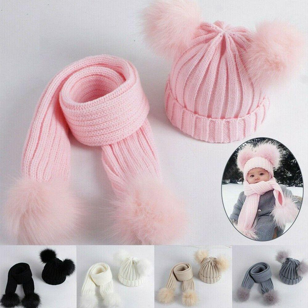 Bộ 2 Mũ Beanie Thời Trang Cho Bé
