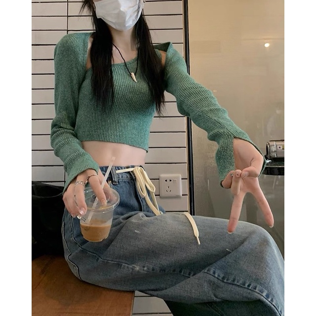 Quần suông mài dây cạp