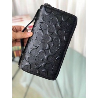📛RẺ VÔ ĐỊCH📛CLUTH COAH DOUBLE ZIP NHIỀU NGĂN