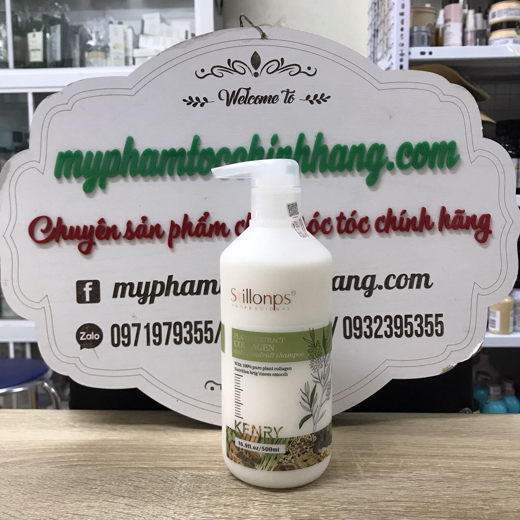 Dầu gội xả dưỡng sinh ngăn ngừa gàu Kenry Stillonps 500ml - 1000ml