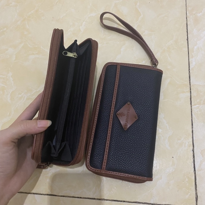 Ví da xuất dư mẫu giới hạn hàng chính hãng sale siêu hời