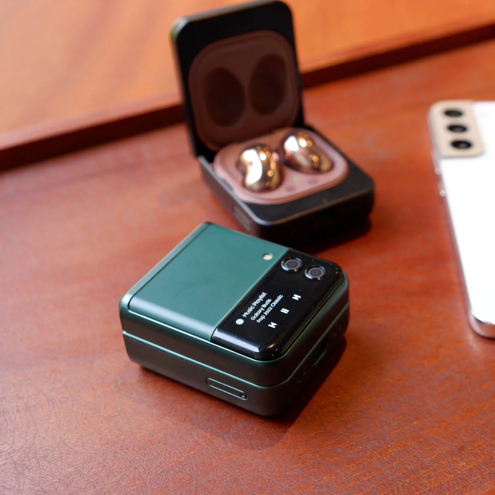 Ốp lưng hình ZFlip 3 Samsung Galaxy Buds 2 Pro/Buds Pro/Buds2/Buds Live