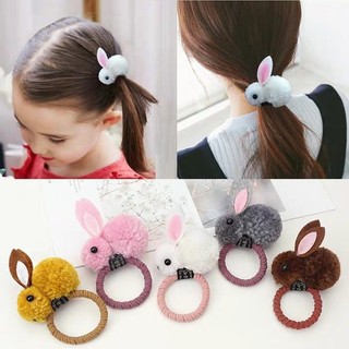 Cột tóc con thỏ bông siêu cute cực xinh