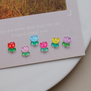Set 10 Charm Hoa Mix Màu