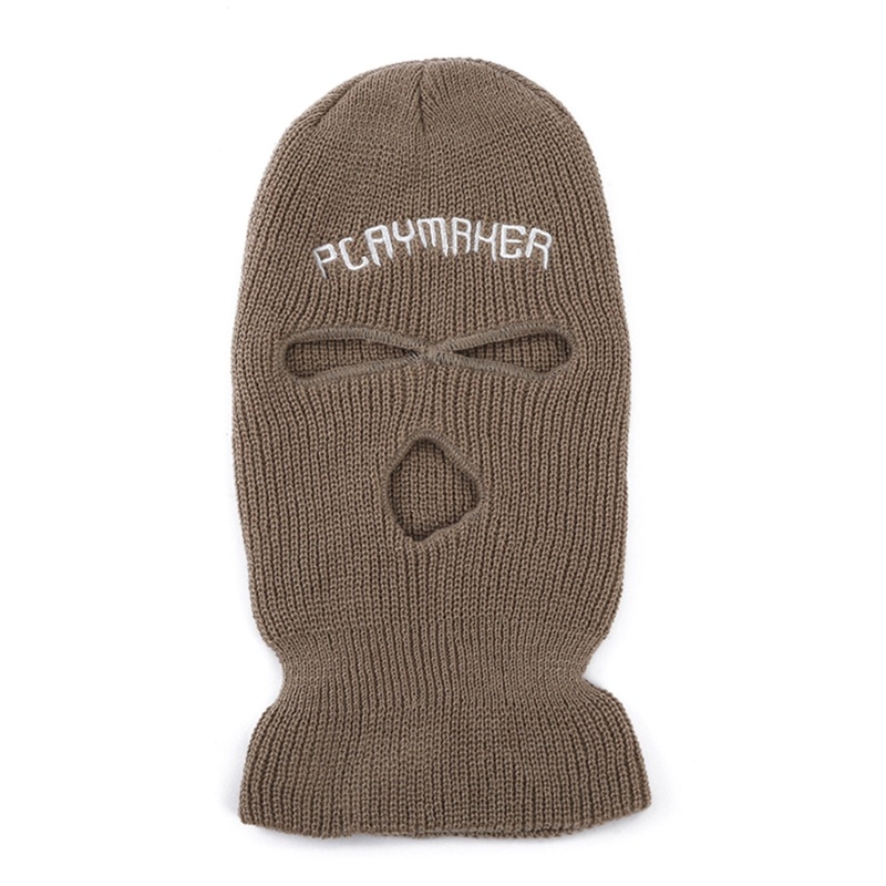 Mũ Bảo Vệ Cổ Ba Lỗ Chống Gió Hóa Trang Nhân Vật Gangster