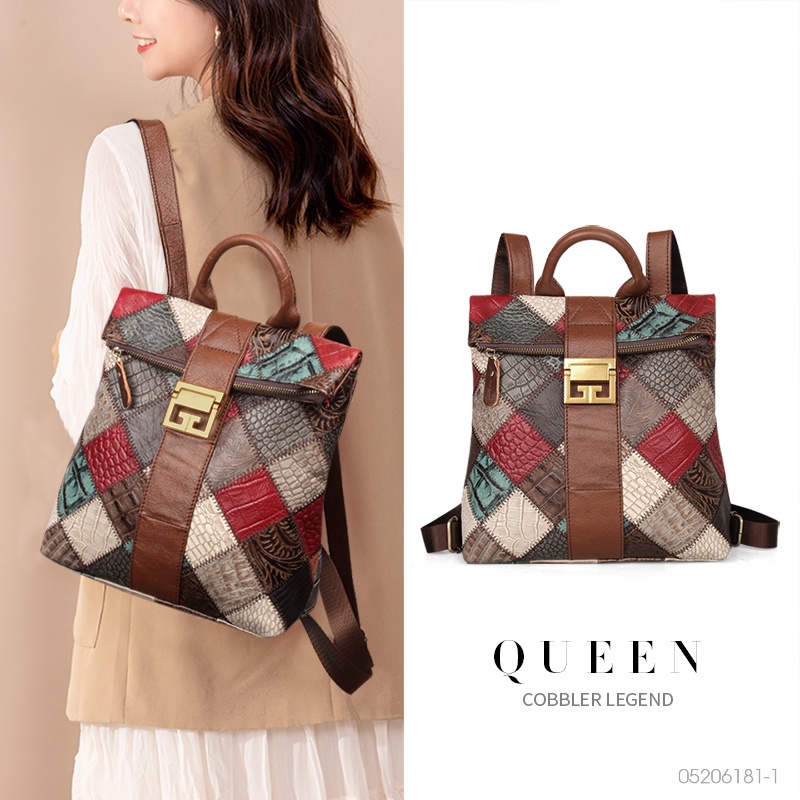 Balo da Cobbler Legend 05206181-1 in họa tiết độc đáo thời trang