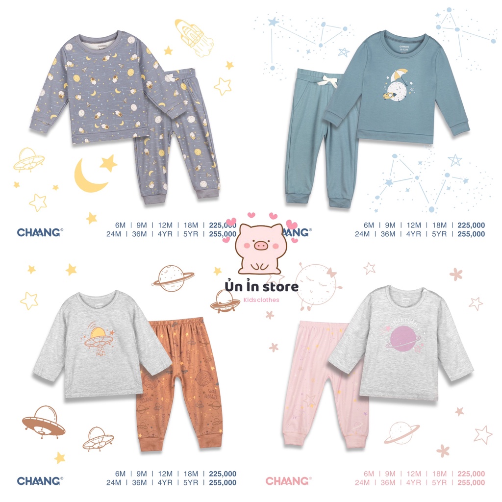 Chaang bộ quần áo trẻ em dài tay Cosmos AW22D2212