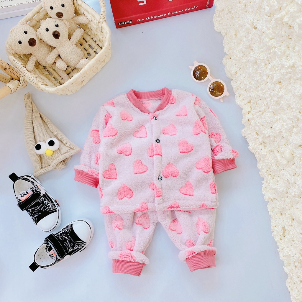 QUẦN, ÁO KHOÁC, BỘ NHUNG TUYẾT GIỮ ẤM MÙA ĐÔNG MÙA LẠNH SIÊU MỀM , SIÊU MỊN, SIÊU NHẸ CHO BÉ SƠ SINH TỪ 4- 13kg