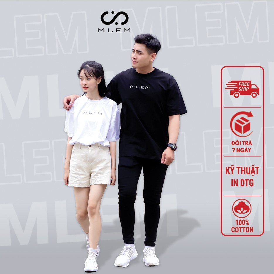 Áo Thun Nam Ôm Body Đẹp Cổ Tròn MLEM Premium Edition Tshirt 100% Cotton Cao Cấp Basic Áo Phông Nam Tay Ngắn Form Cá Tính