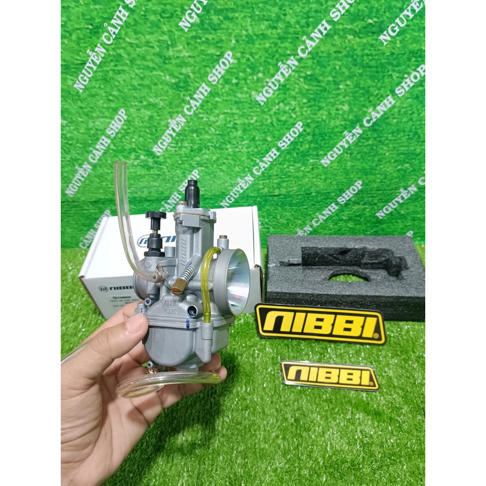 Bình xăng ga dẹp NIBBI họng 24-26-28-30mm