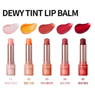 Son dưỡng môi Innisfree Dewy Tint 3.2g- Hàng có sẵn từ Hàn Quốc