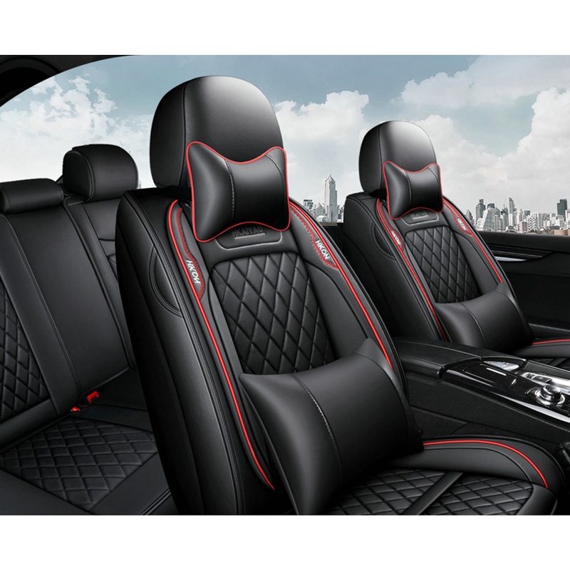 OTNKT - Bộ Áo Ghế Da 6D KINGCAR41 Cho Xe Ô Tô 5 Chỗ