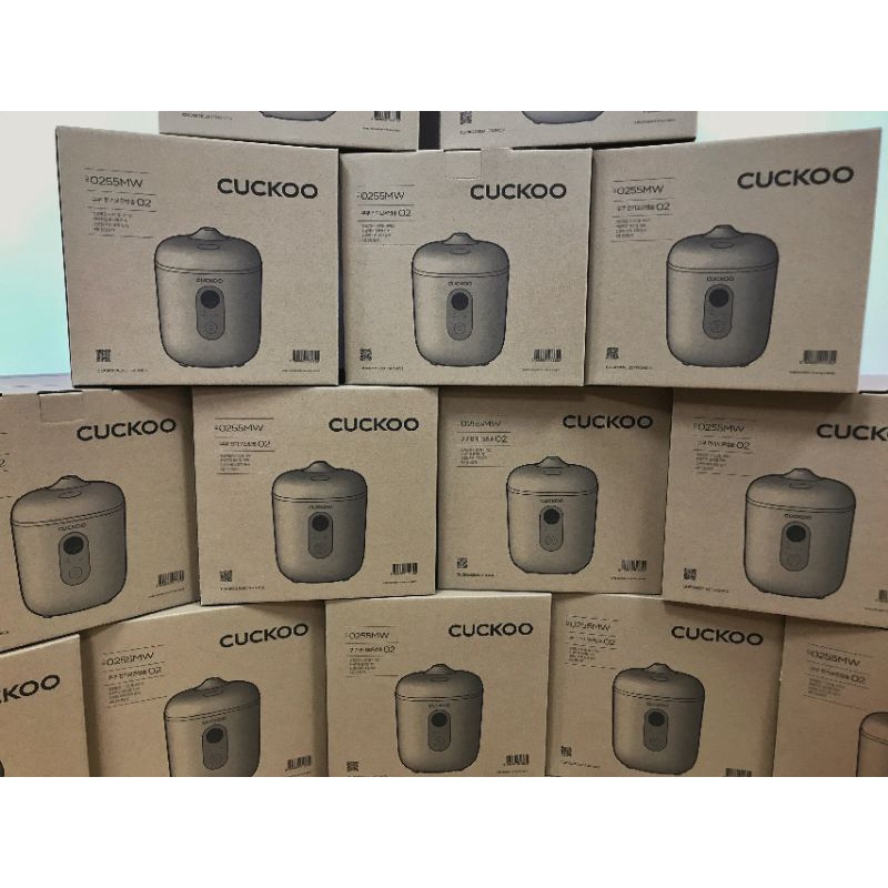 Nồi Cơm Mini Cuckoo Marshmallow CR-0255MW 0.36L - Bảo Hành 12 Tháng