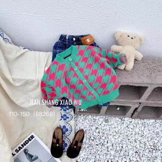 Áo Len Dài Tay Bé Gái Bé Trai Size 90-130