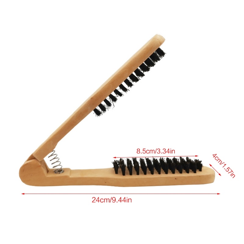 Lược Chải Tóc Chống Tĩnh Điện Thiết Kế Hình Chữ V Tiện Dụng